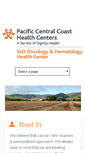 Mobile Screenshot of integrativecancercareofslo.com